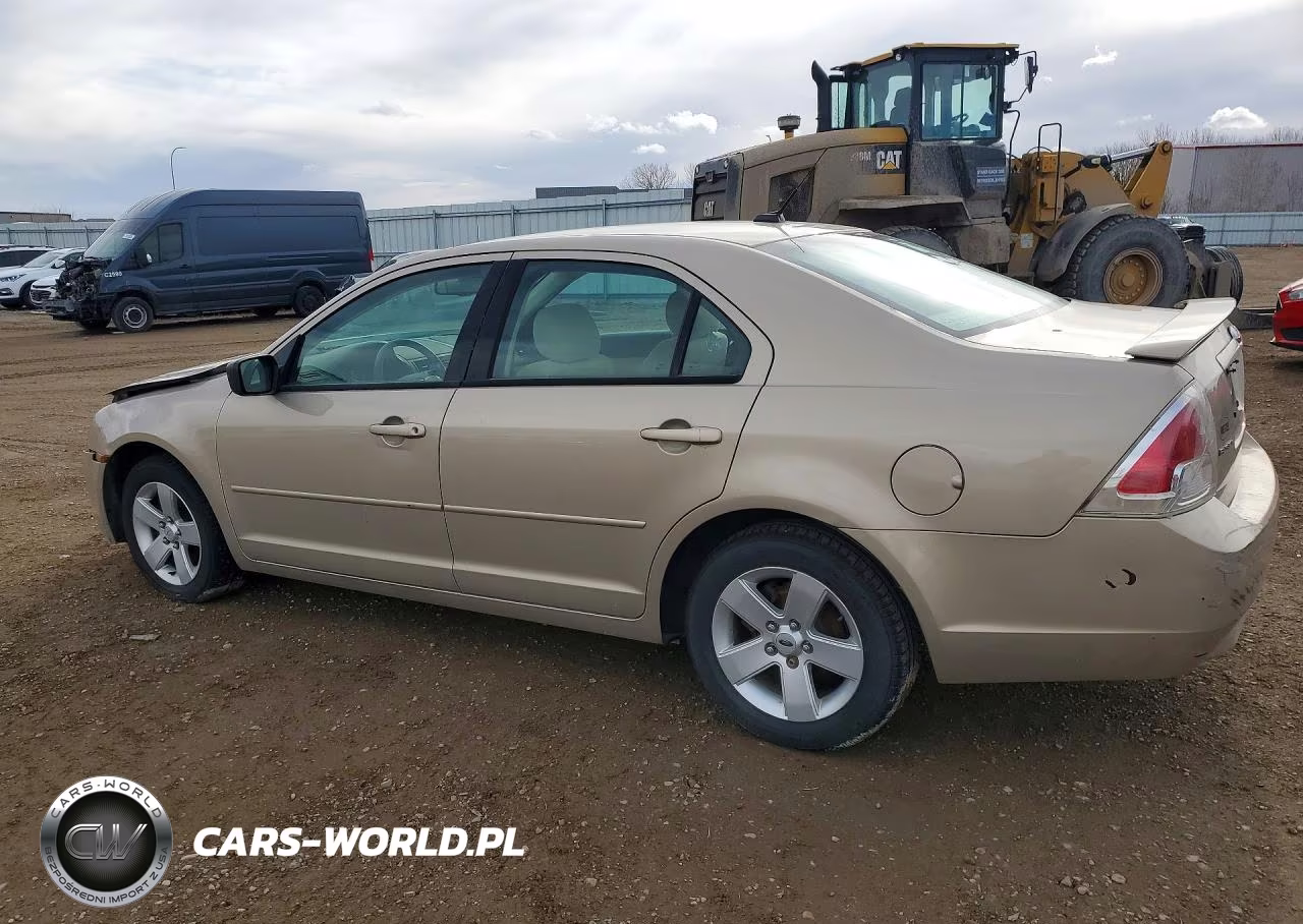 2008 Ford Fusion Se VIN:3FAHP07Z18R175507 - 2