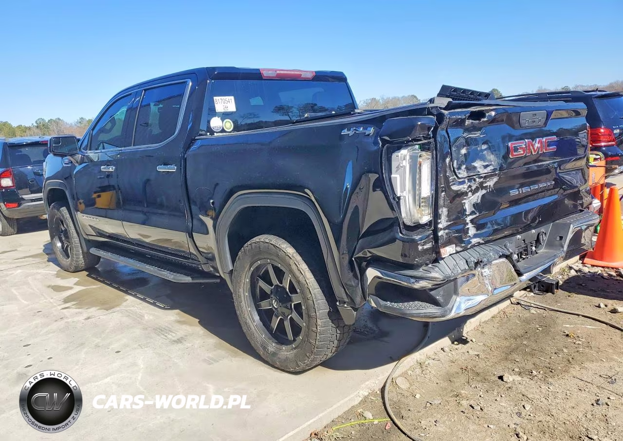2021 GMC Sierra K1500 Slt VIN:3GTU9DET6MG448049 - 2