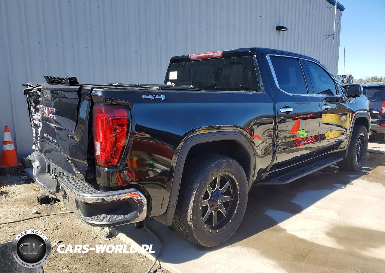 2021 GMC Sierra K1500 Slt VIN:3GTU9DET6MG448049 - 3