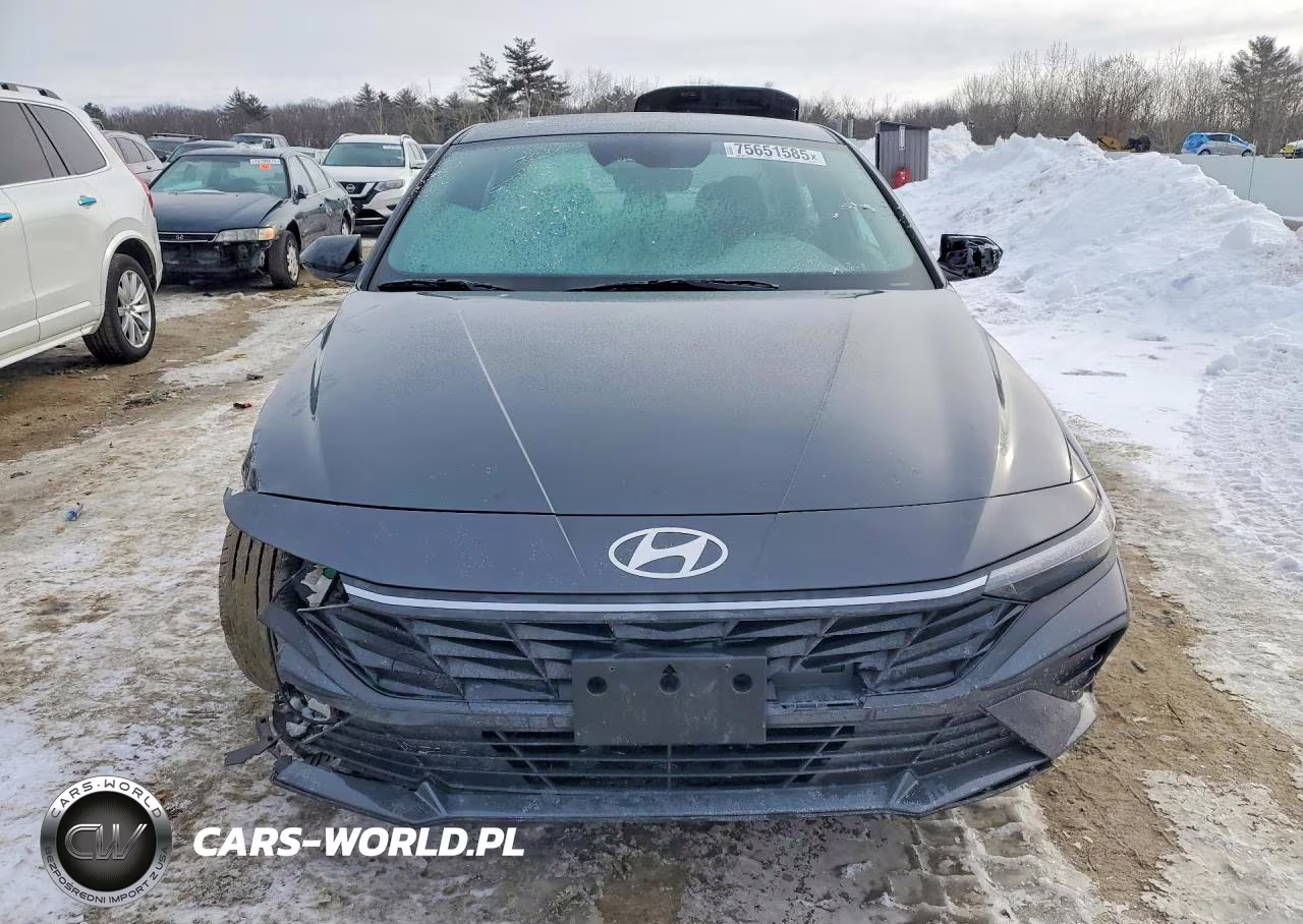 2025 Hyundai Elantra Sel Sport VIN:KMHLM4DG8SU092773 - 5