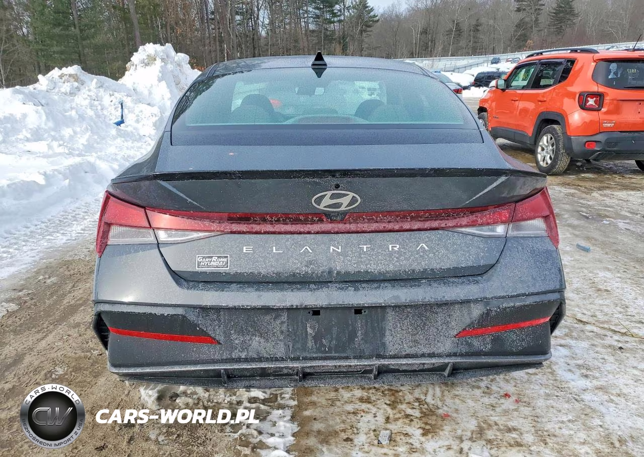 2025 Hyundai Elantra Sel Sport VIN:KMHLM4DG8SU092773 - 6