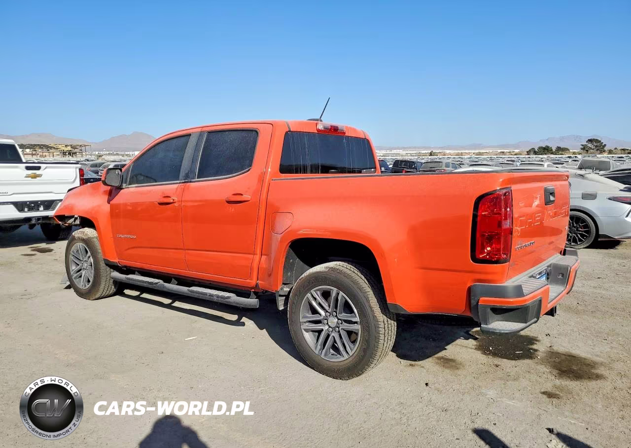 2021 Chevrolet Colorado VIN:1GCGSBEN9M1200612 - 2