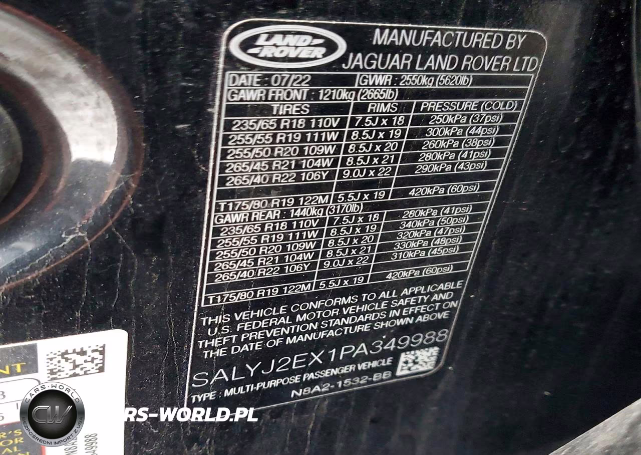 2023 Land Rover Range Rover Velar S VIN:SALYJ2EX1PA349988 - 14