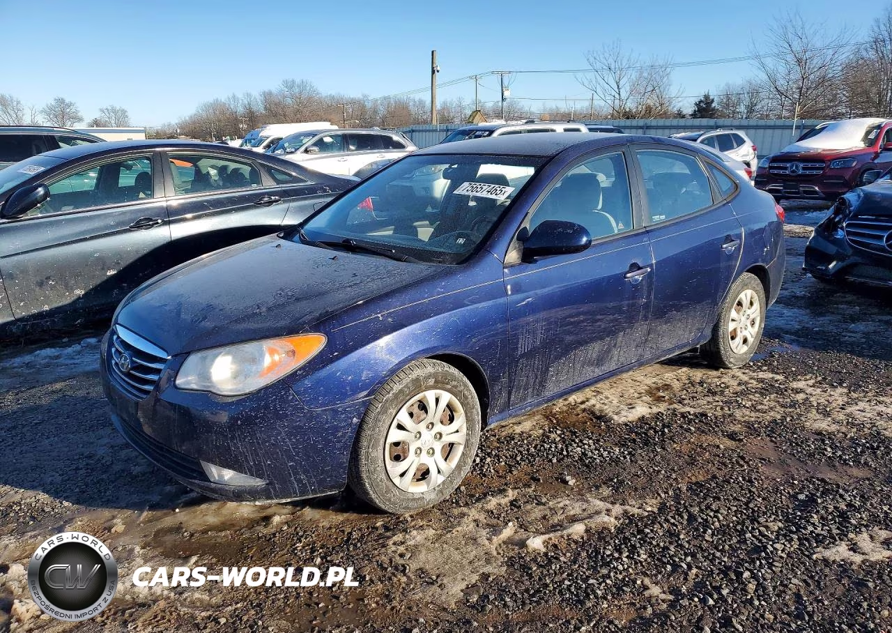 2010 Hyundai Elantra Blue
