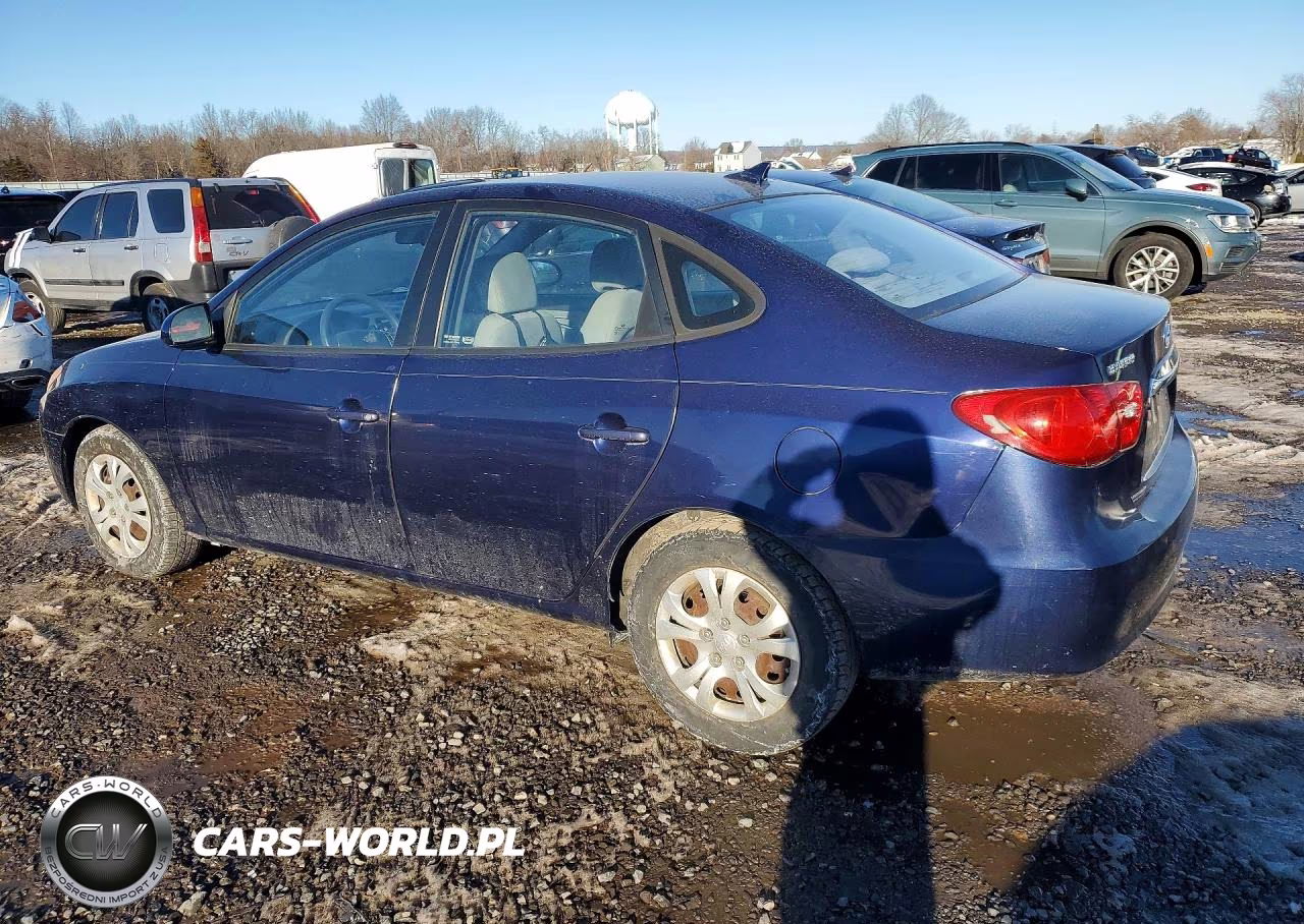 2010 Hyundai Elantra Blue VIN:KMHDU4AD5AU156538 - 2