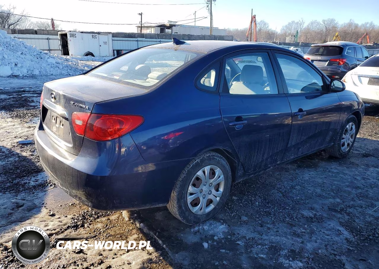 2010 Hyundai Elantra Blue VIN:KMHDU4AD5AU156538 - 3