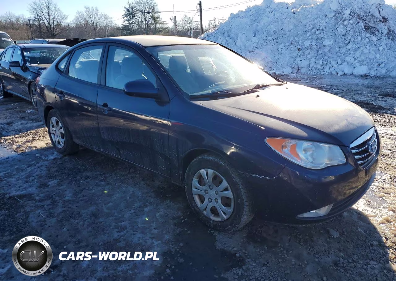 2010 Hyundai Elantra Blue VIN:KMHDU4AD5AU156538 - 4