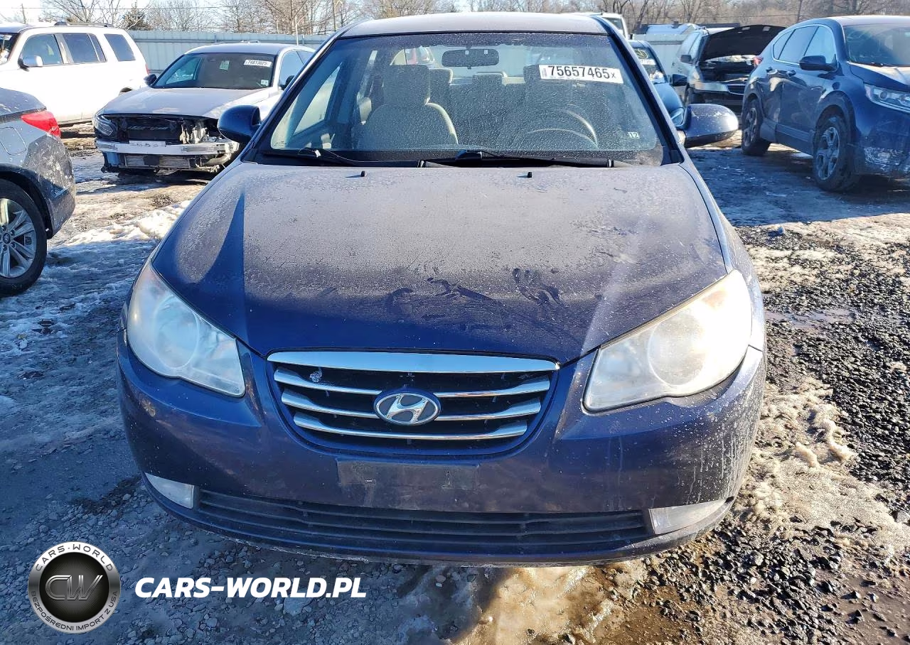 2010 Hyundai Elantra Blue VIN:KMHDU4AD5AU156538 - 5