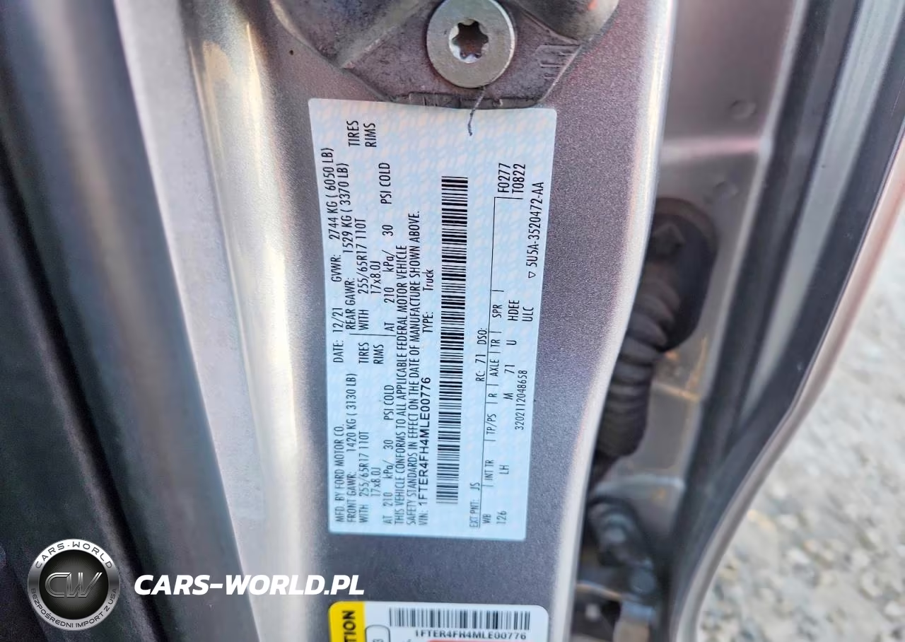 2021 Ford Ranger Xl VIN:1FTER4FH4MLE00776 - 13