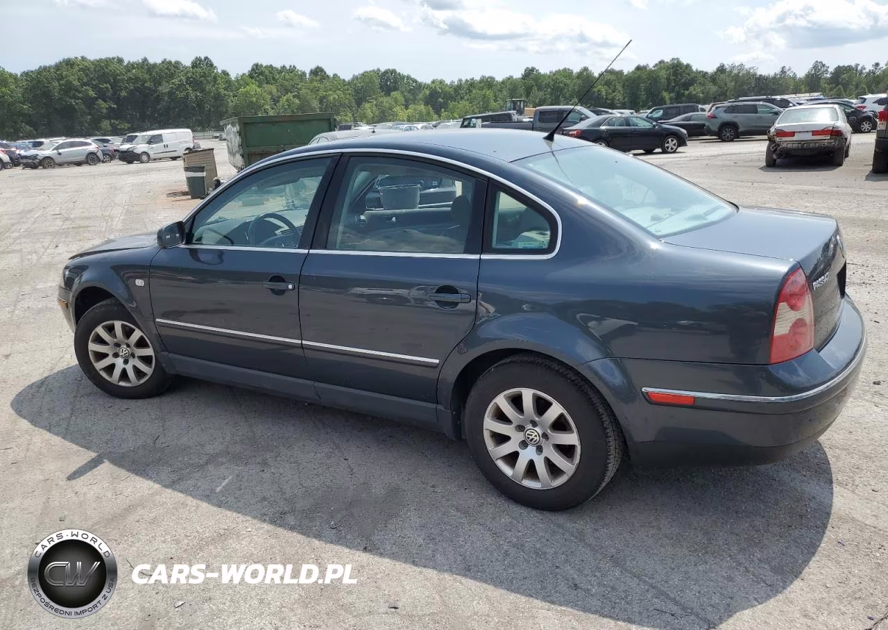 2003 Volkswagen Passat Gls VIN:WVWPD63B33P181741 - 2