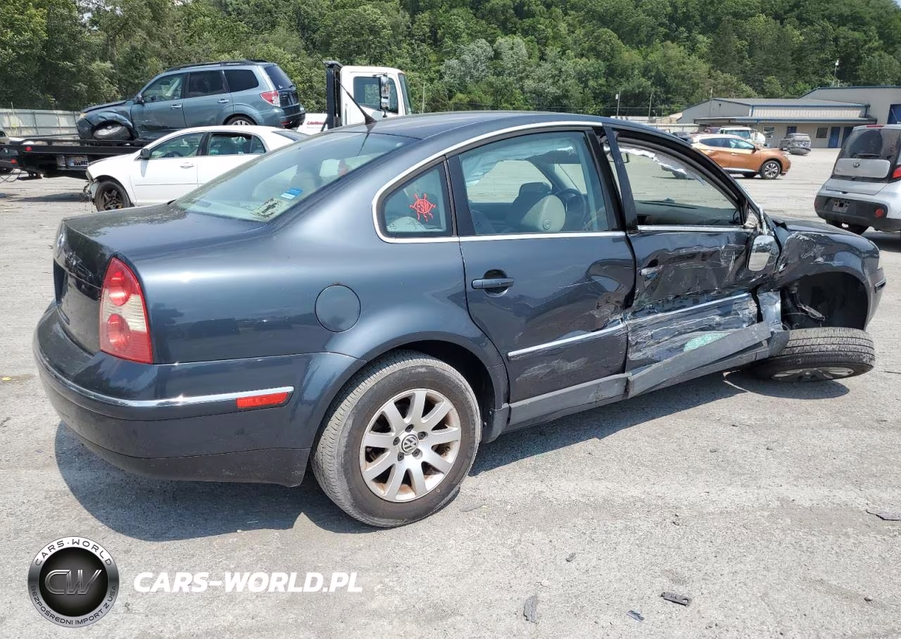 2003 Volkswagen Passat Gls VIN:WVWPD63B33P181741 - 3