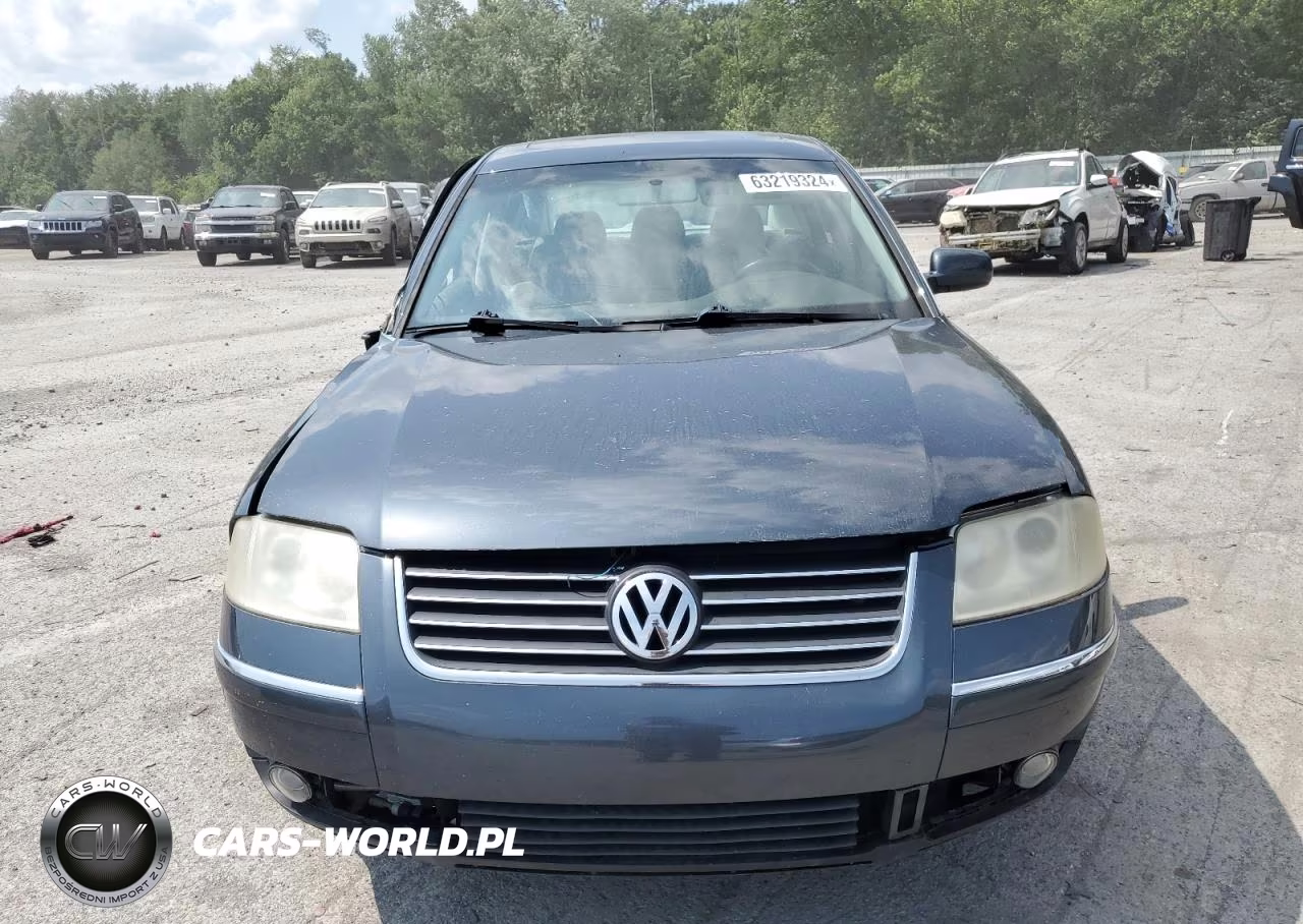 2003 Volkswagen Passat Gls VIN:WVWPD63B33P181741 - 5