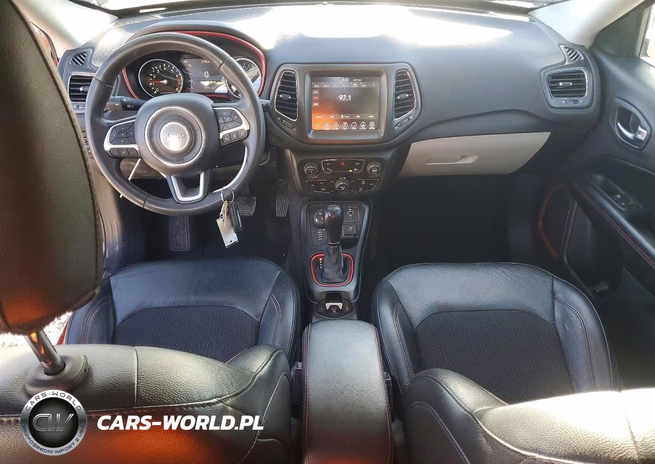 2021 Jeep Compass Trailhawk VIN:3C4NJDDB5MT574155 - 8