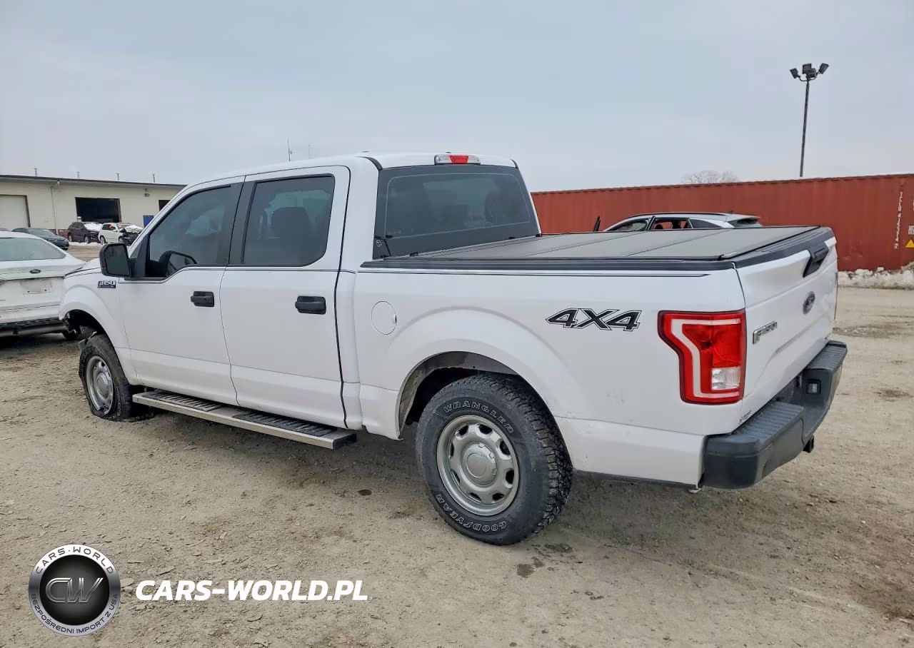 2015 Ford F150 Supercrew VIN:1FTEW1E86FKE89655 - 2