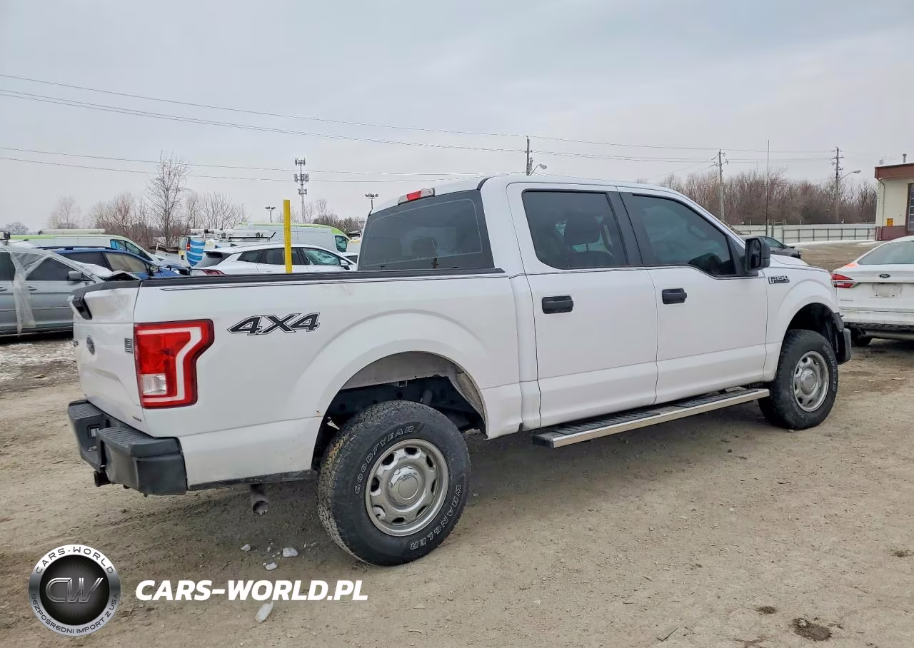 2015 Ford F150 Supercrew VIN:1FTEW1E86FKE89655 - 3