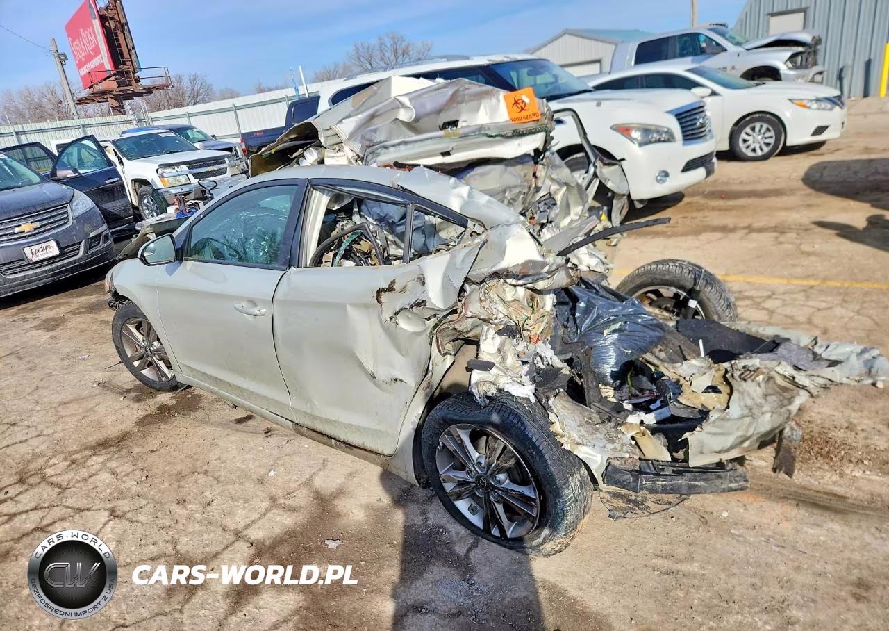2017 Hyundai Elantra Se VIN:5NPD84LF9HH198674 - 2