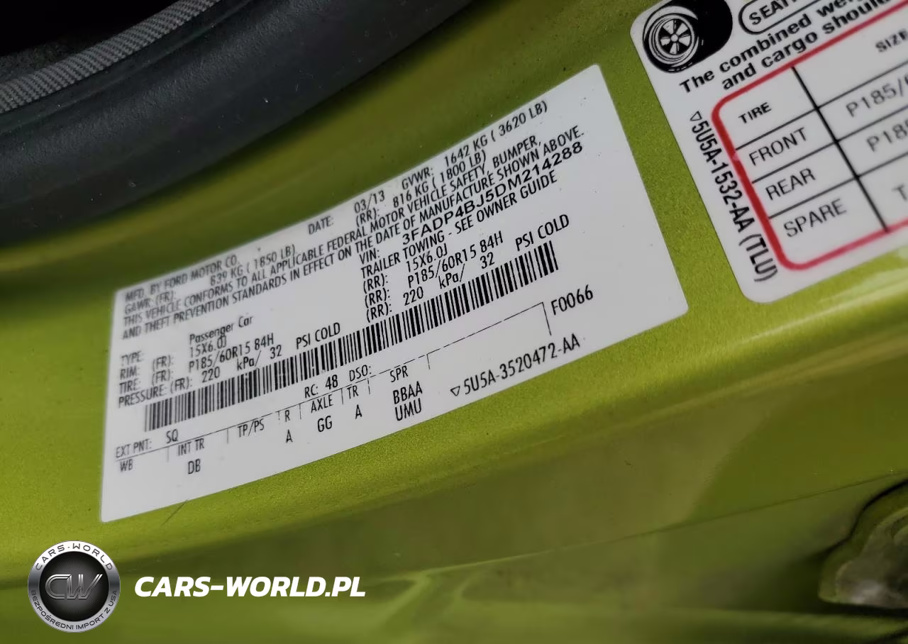 2013 Ford Fiesta Se VIN:3FADP4BJ5DM214288 - 13