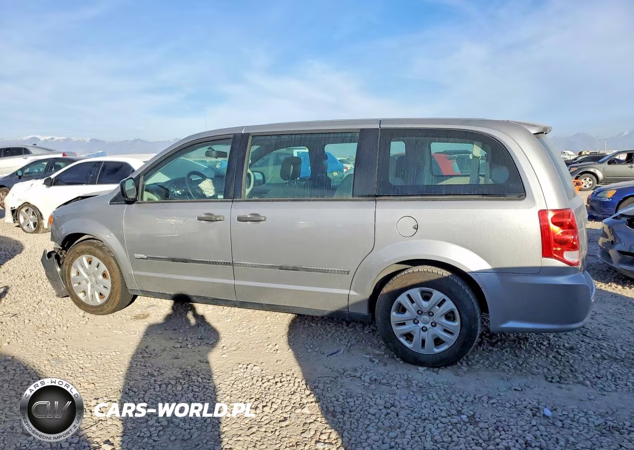 2016 Dodge Grand Caravan Se VIN:2C4RDGBG7GR124135 - 2