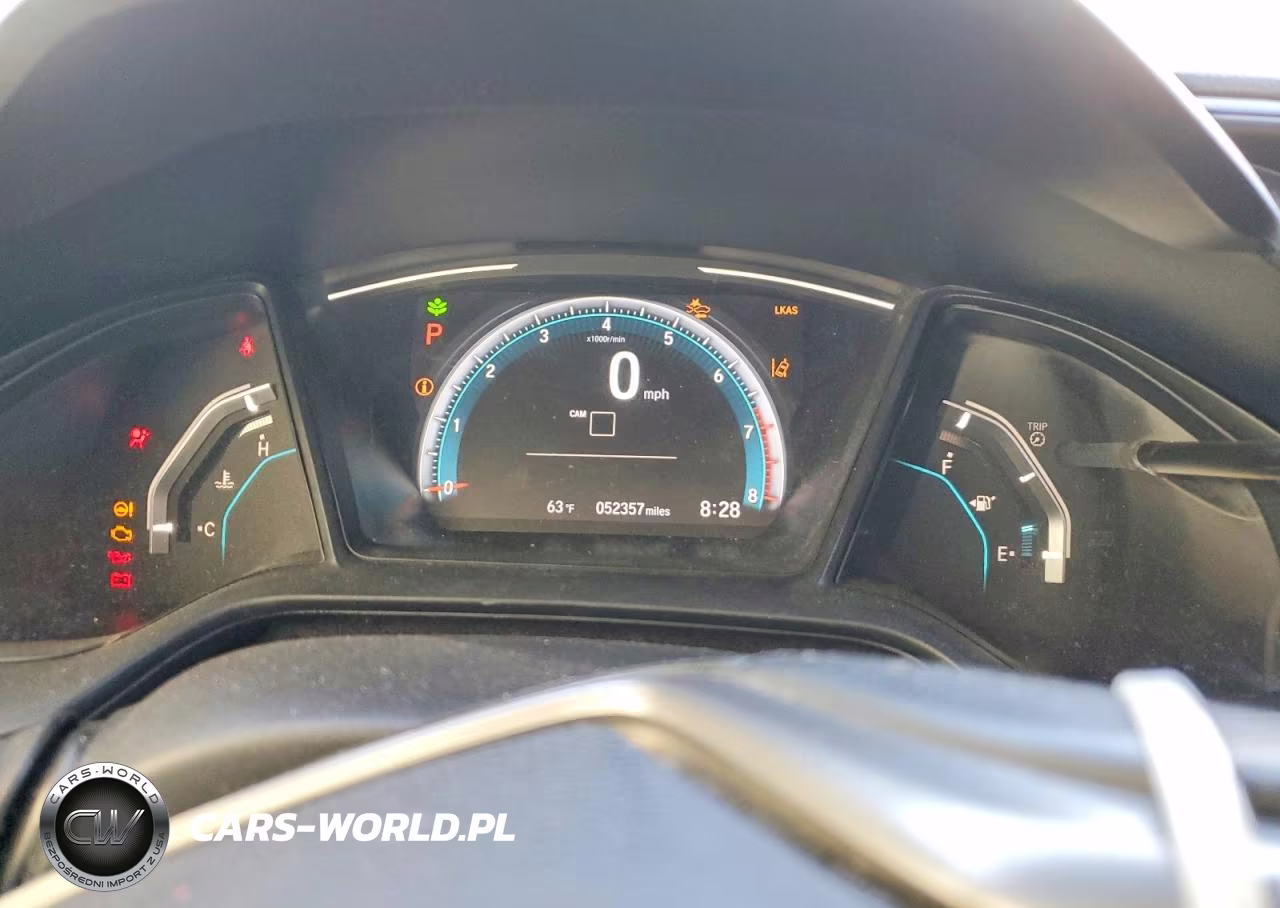 2020 Honda Civic Lx VIN:19XFC2F66LE208212 - 9