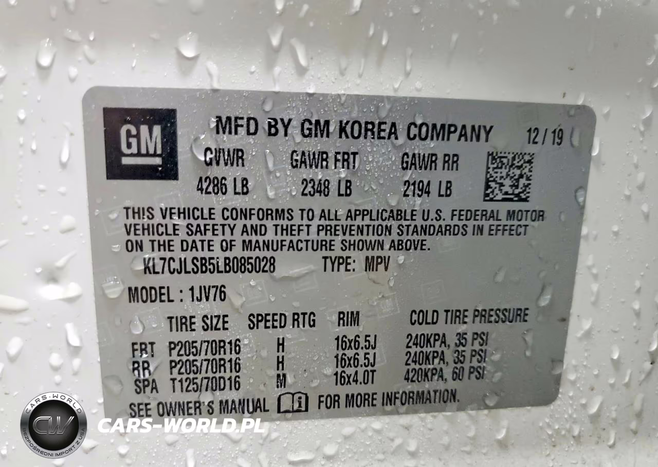 2020 Chevrolet Trax 1Lt VIN:KL7CJLSB5LB085028 - 14