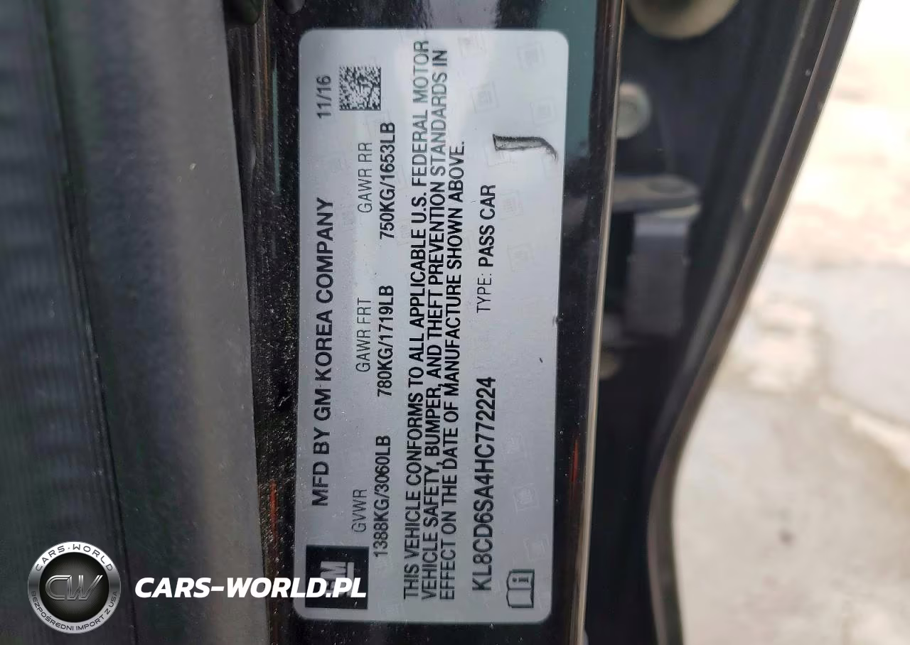 2017 Chevrolet Spark 1Lt VIN:KL8CD6SA4HC772224 - 14