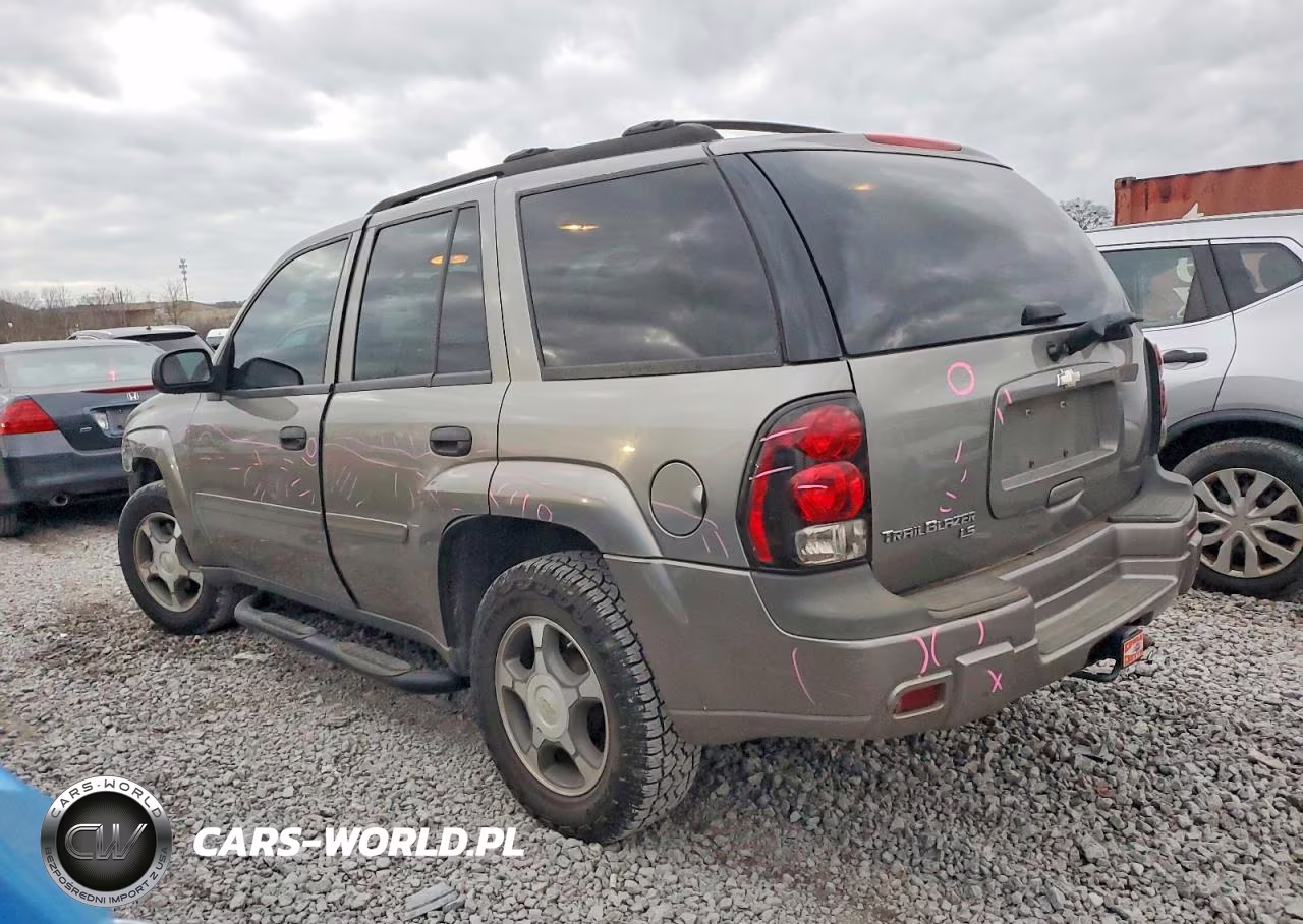2007 Chevrolet Trailblazer Ls VIN:1GNDS13S872249974 - 2
