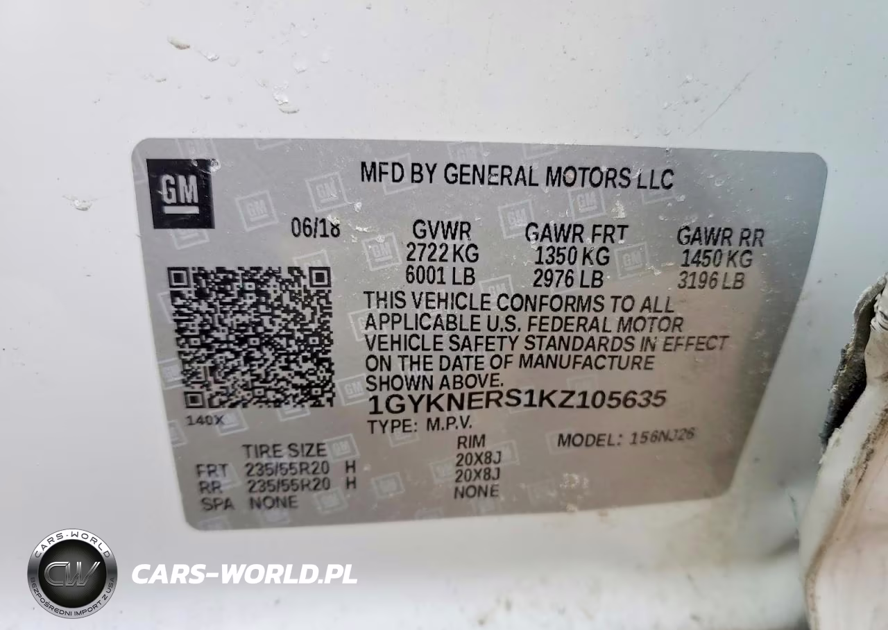2019 Cadillac Xt5 Premium Luxury VIN:1GYKNERS1KZ105635 - 13