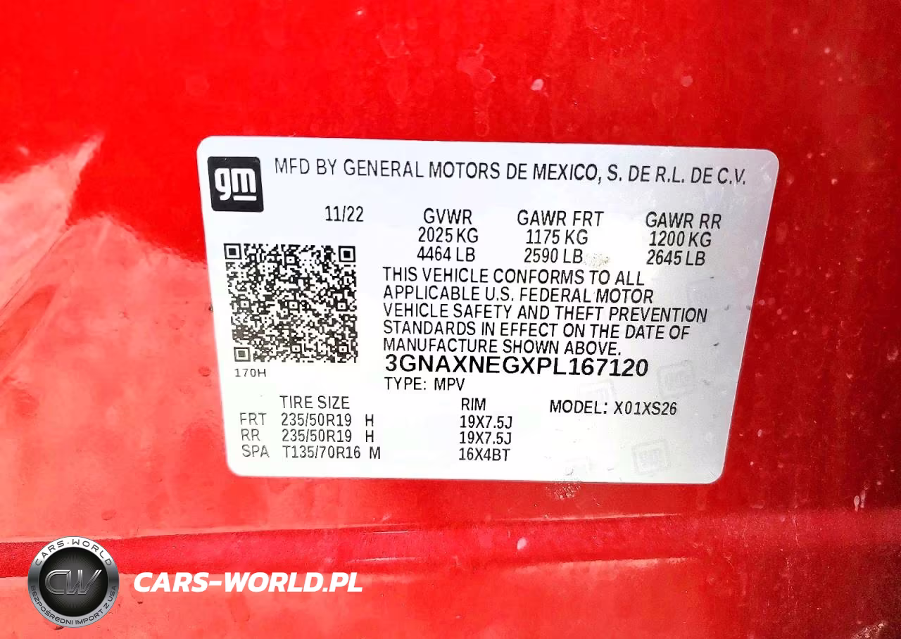 2023 Chevrolet Equinox Premier VIN:3GNAXNEGXPL167120 - 14
