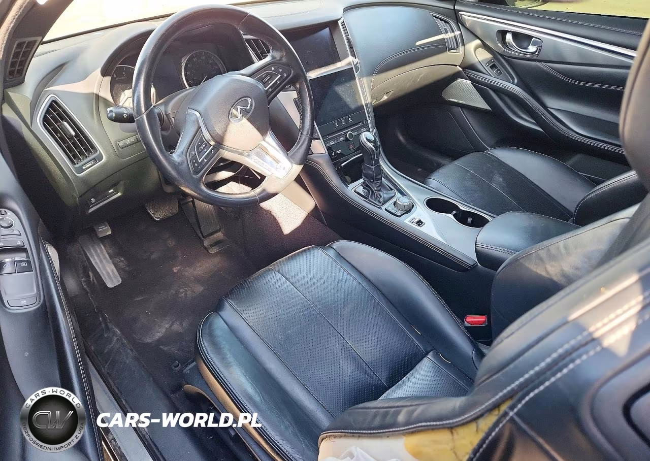 2021 Infiniti Q60 Luxe VIN:JN1EV7KK5MM410051 - 8