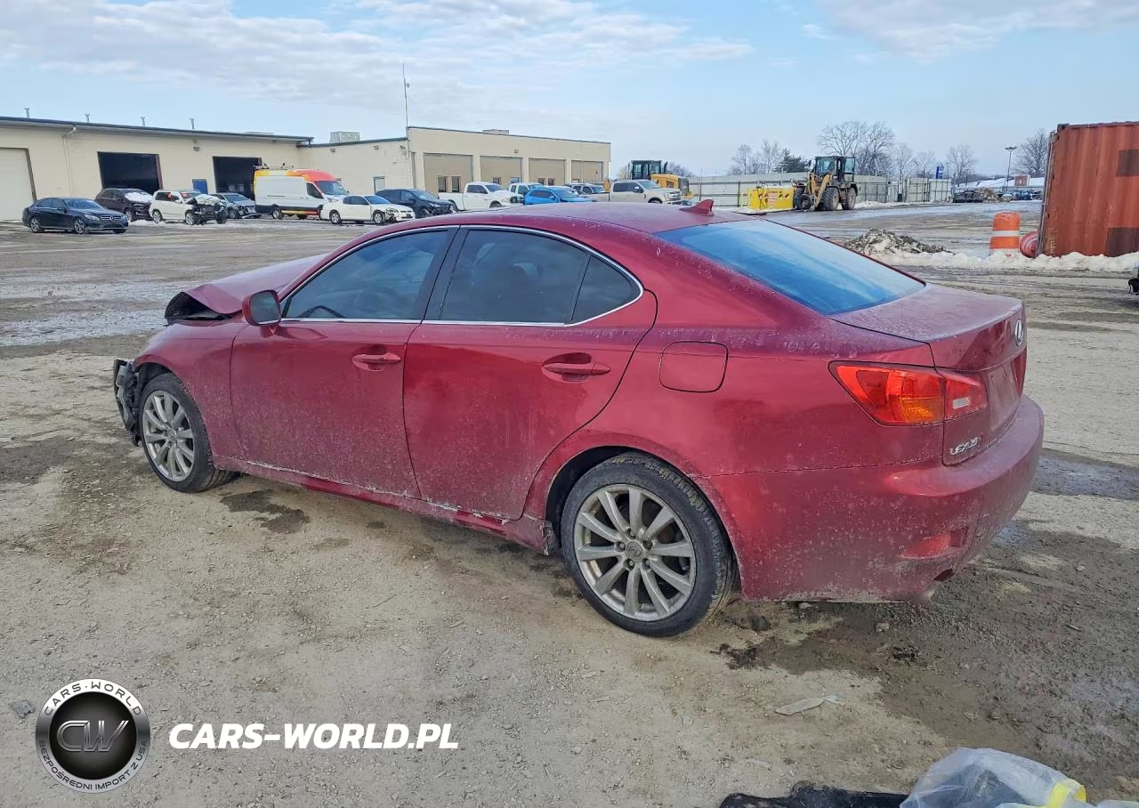 2007 Lexus Is 250 VIN:JTHCK262972012513 - 2