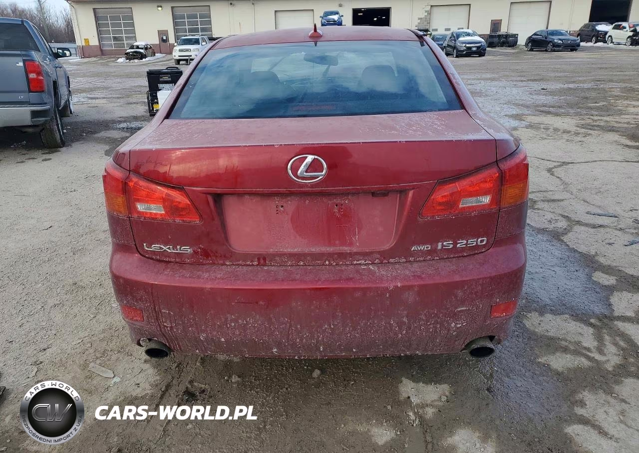 2007 Lexus Is 250 VIN:JTHCK262972012513 - 6