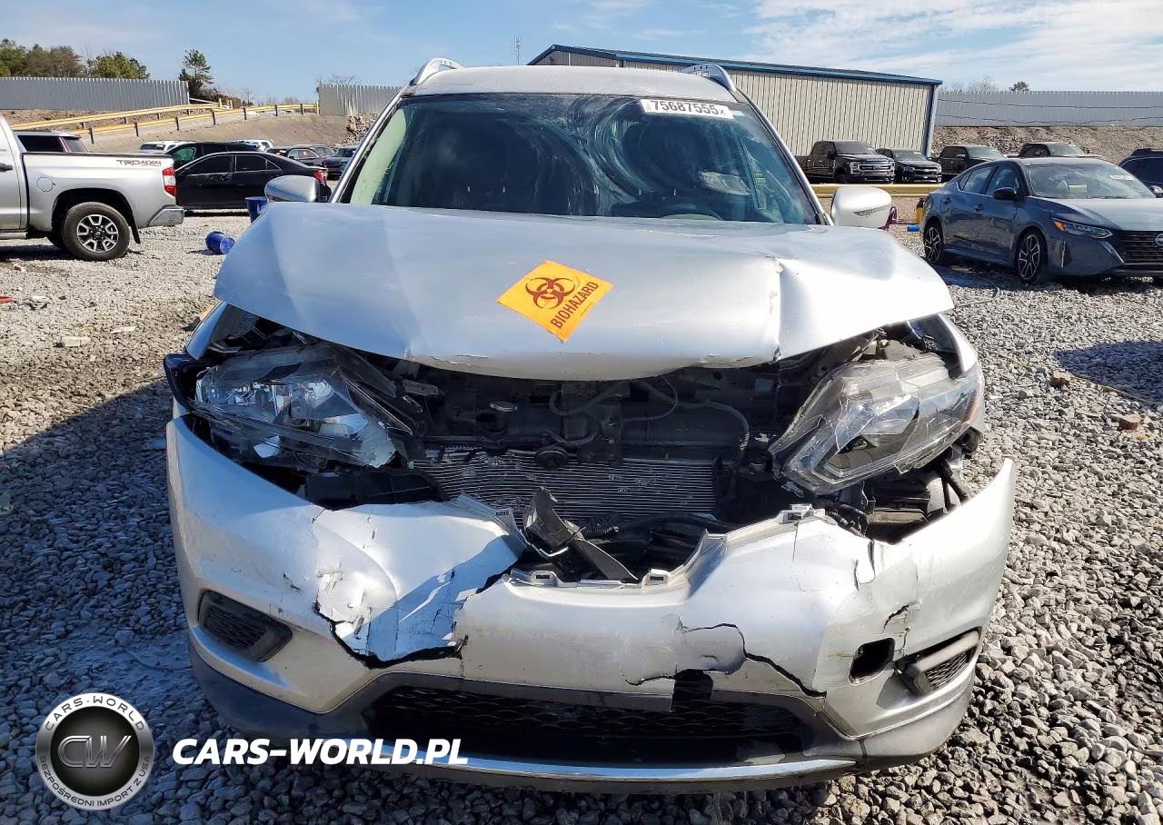 2016 Nissan Rogue Sv VIN:KNMAT2MT6GP718942 - 5