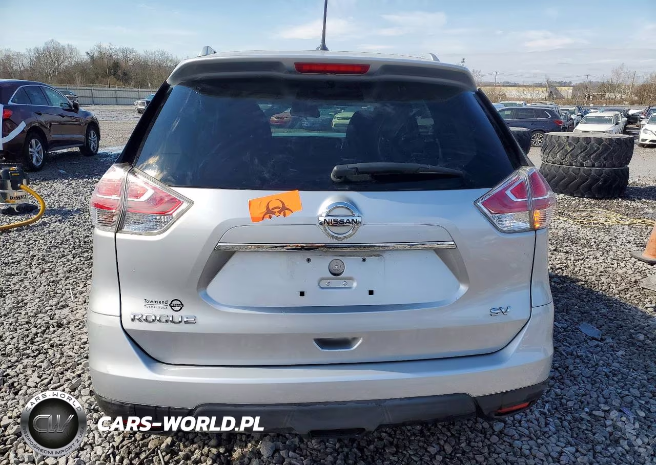 2016 Nissan Rogue Sv VIN:KNMAT2MT6GP718942 - 6