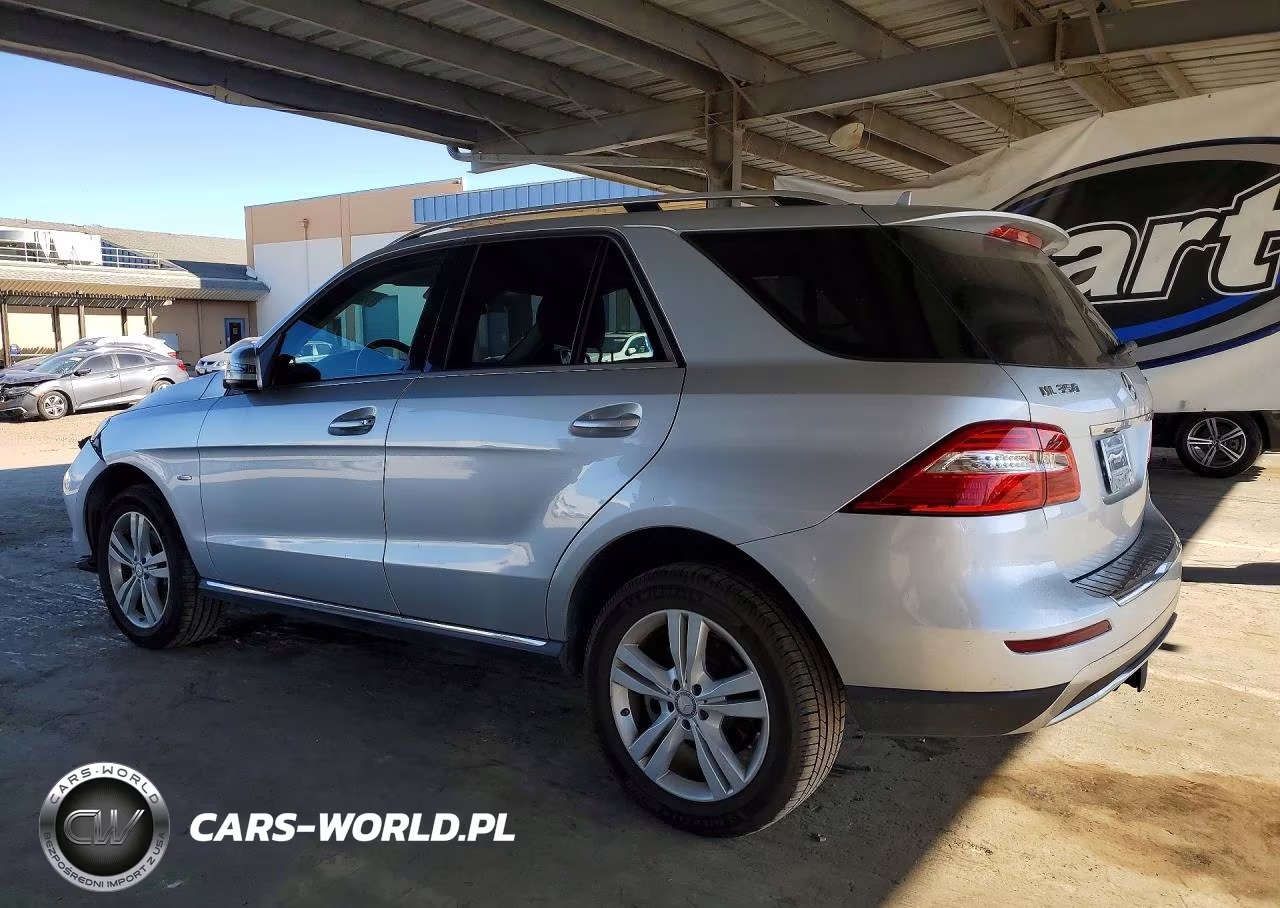 2012 Mercedes-Benz Ml 350 4Matic VIN:4JGDA5HB8CA035509 - 2