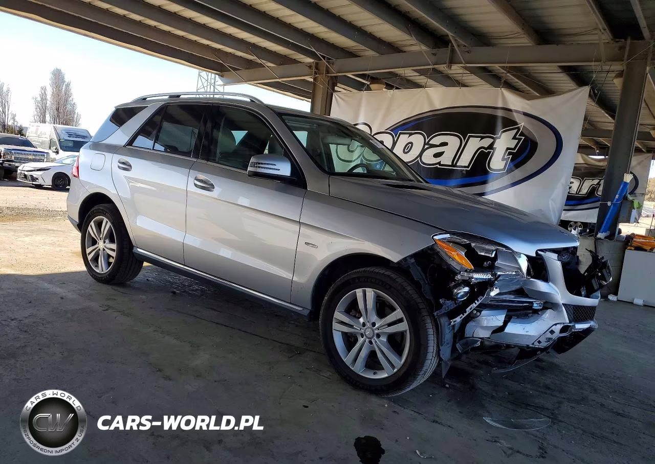 2012 Mercedes-Benz Ml 350 4Matic VIN:4JGDA5HB8CA035509 - 4