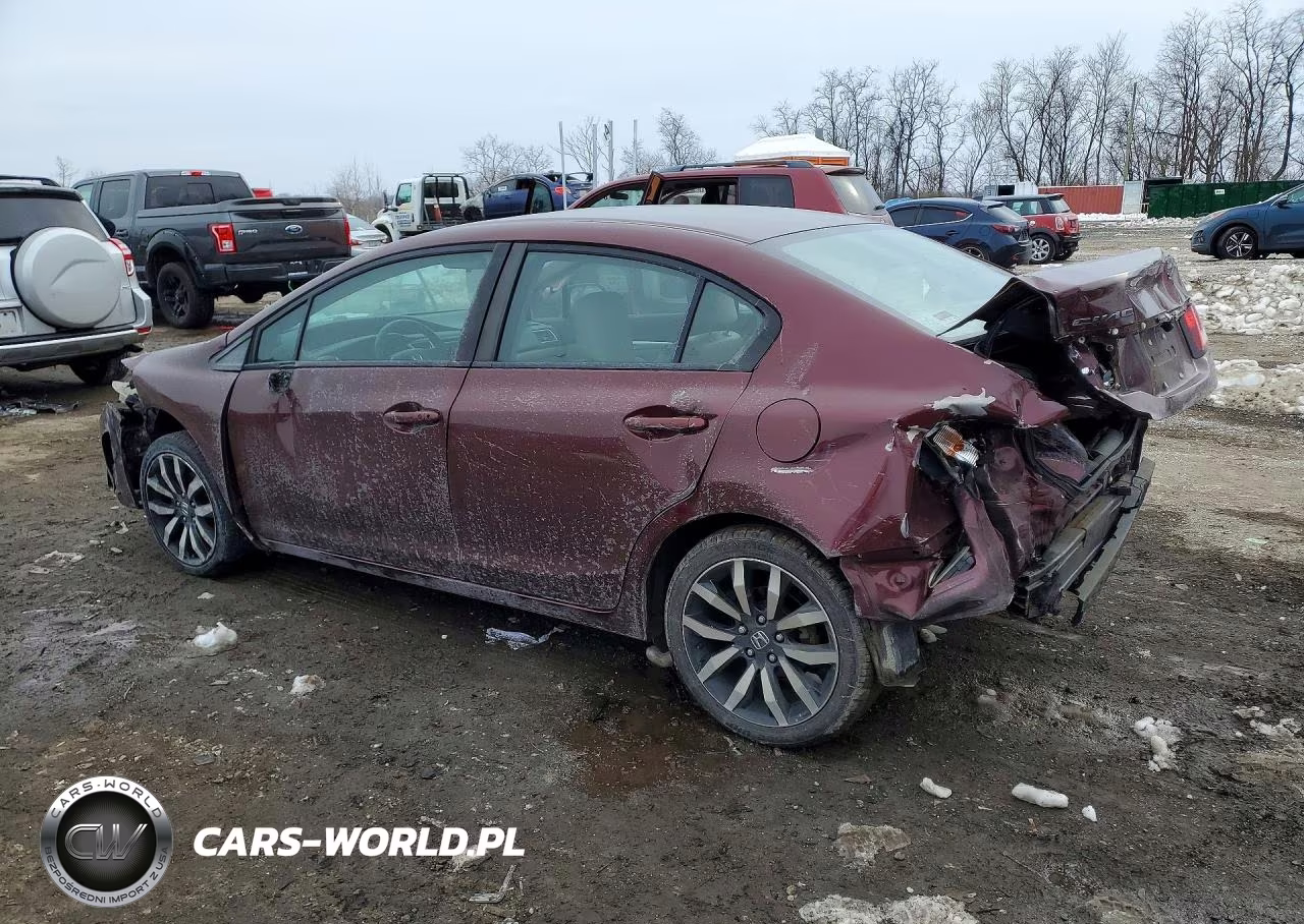 2014 Honda Civic Exl VIN:19XFB2F98EE043814 - 2
