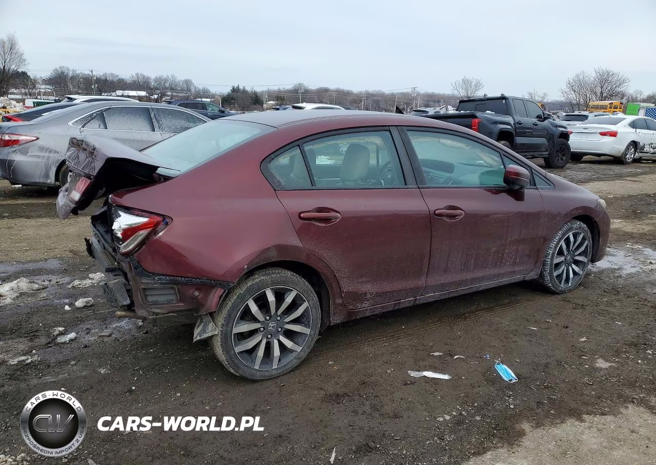 2014 Honda Civic Exl VIN:19XFB2F98EE043814 - 3