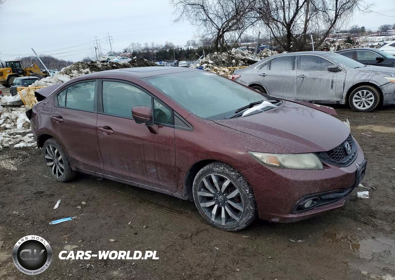 2014 Honda Civic Exl VIN:19XFB2F98EE043814 - 4