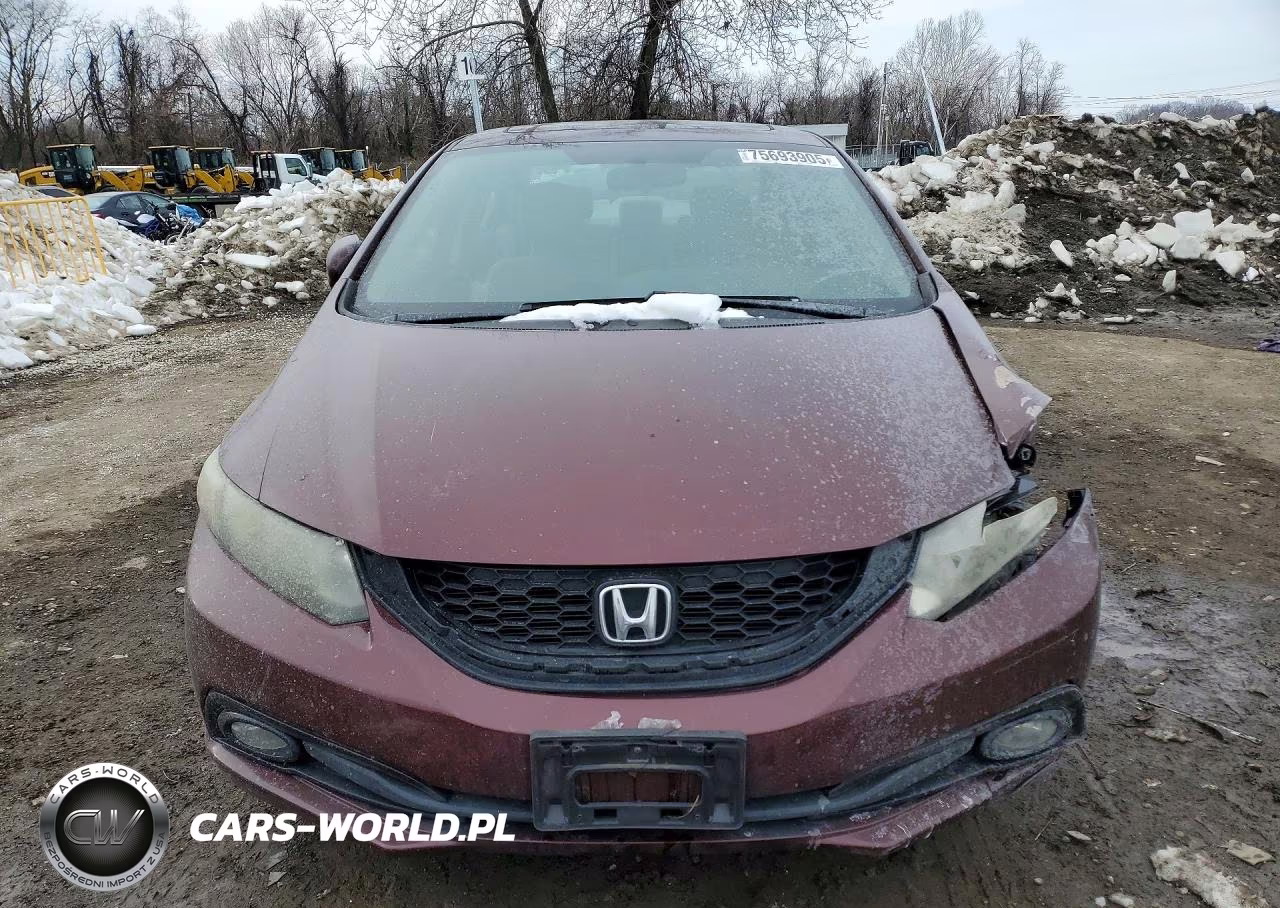 2014 Honda Civic Exl VIN:19XFB2F98EE043814 - 5