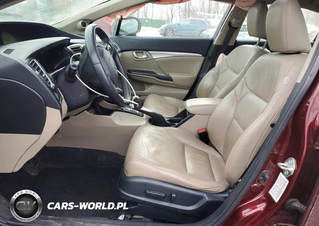 2014 Honda Civic Exl VIN:19XFB2F98EE043814 - 7