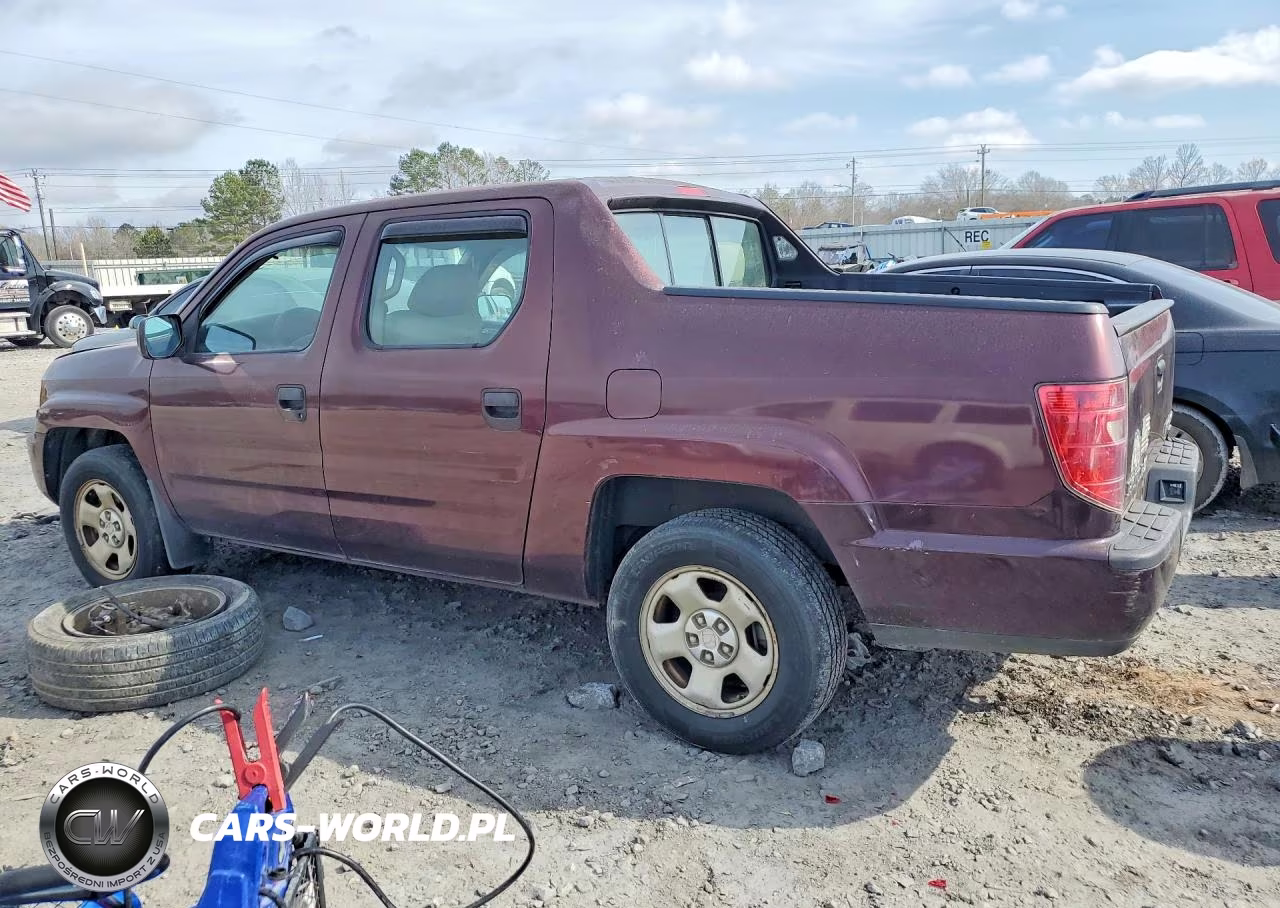 2009 Honda Ridgeline Rt VIN:2HJYK16259H502549 - 2