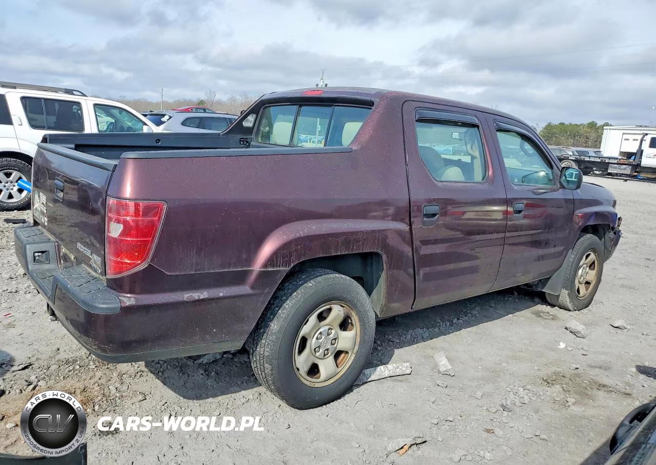 2009 Honda Ridgeline Rt VIN:2HJYK16259H502549 - 3