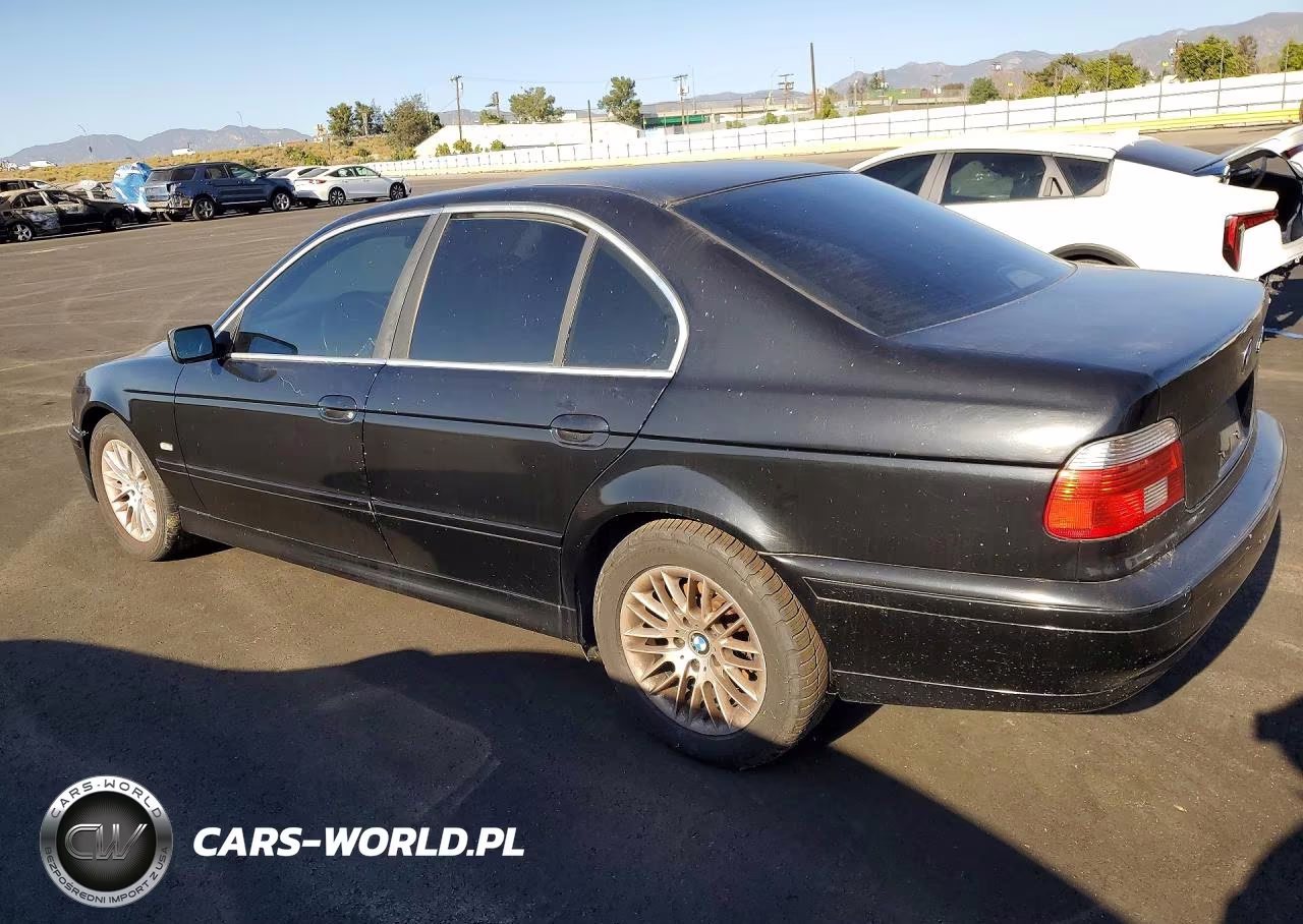 2001 BMW 5 Series VIN:WBADT63481CF09702 - 2