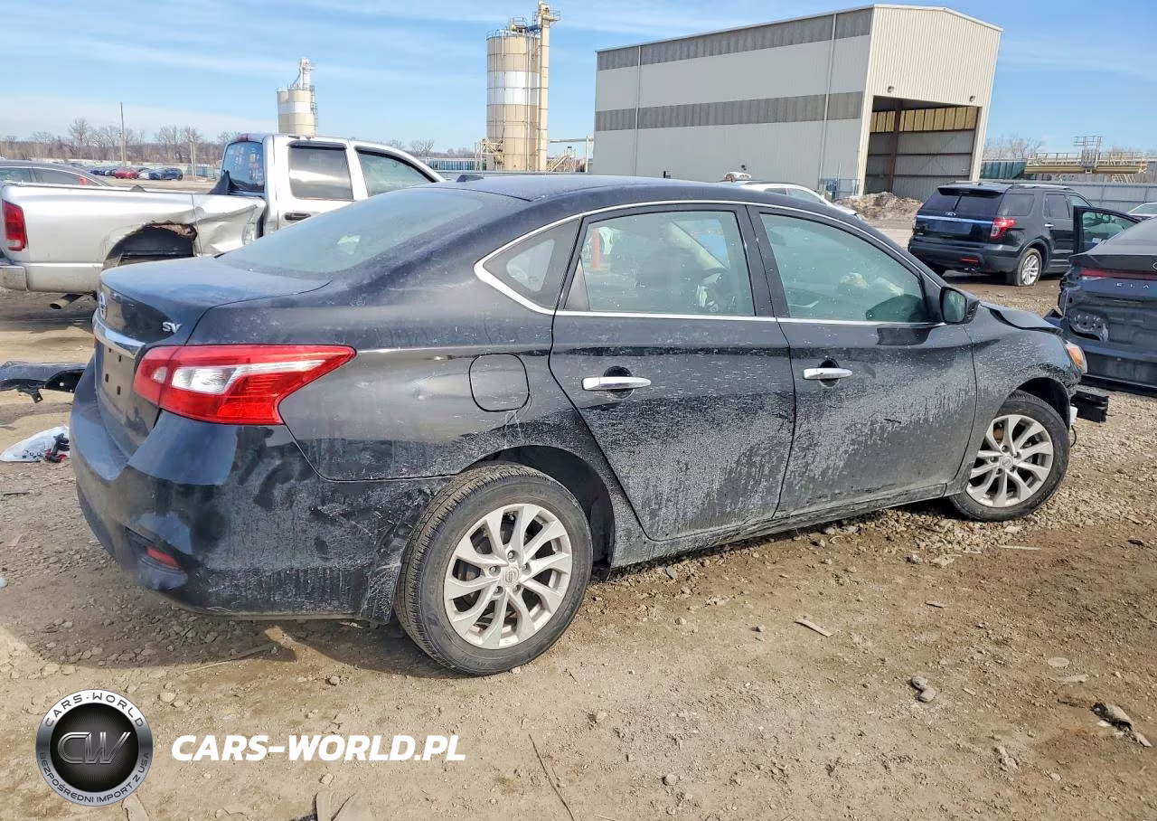 2019 Niss Sentra VIN:3N1AB7APXKY244527 - 3