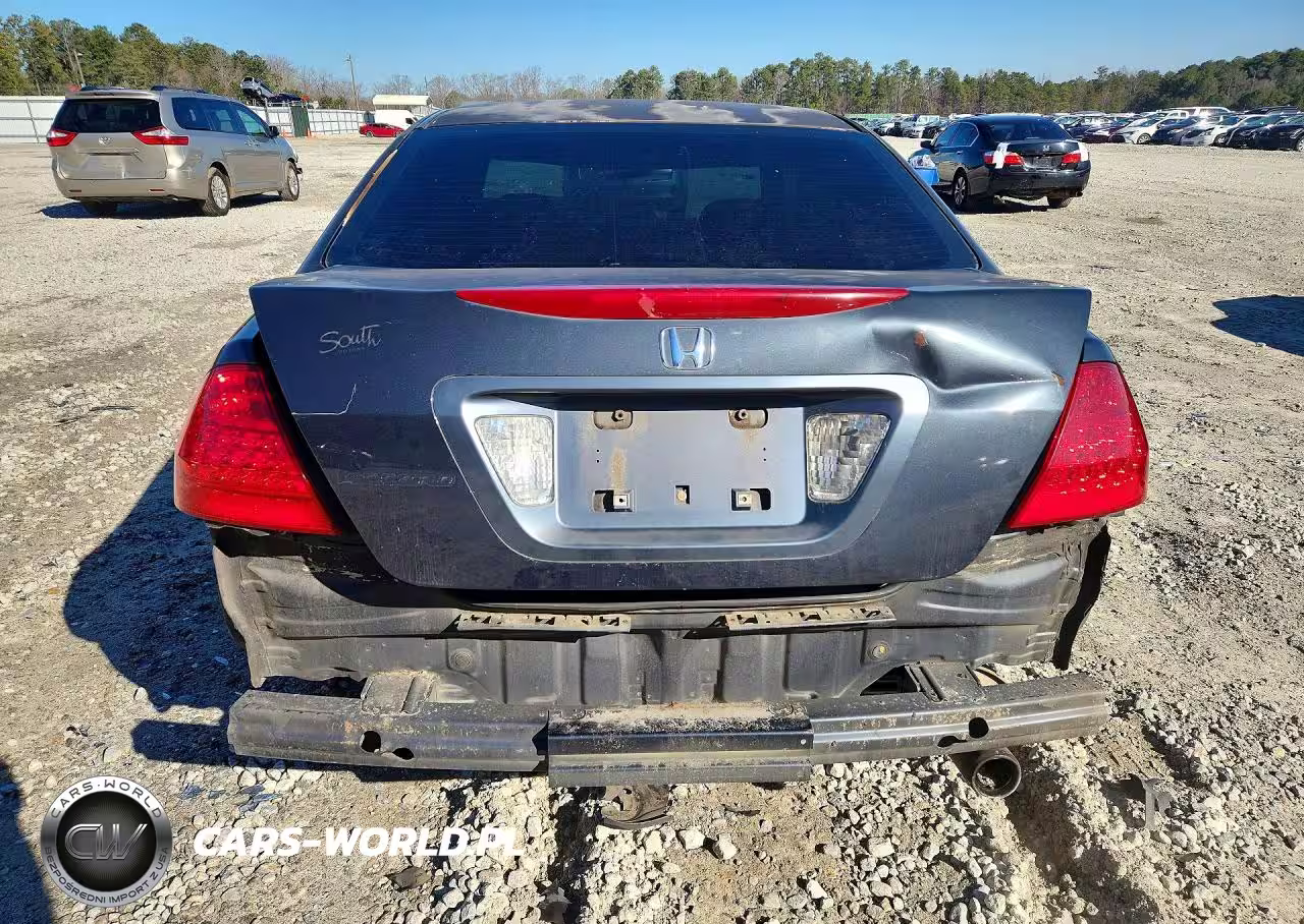 2007 Honda Accord Lx VIN:3HGCM56487G703524 - 6