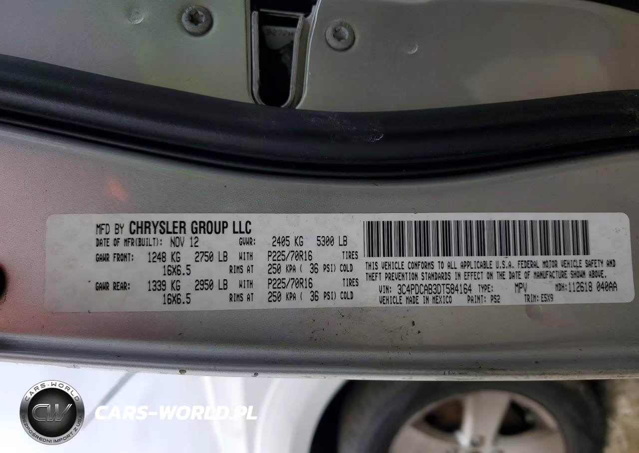 2013 Dodge Journey Se VIN:3C4PDCAB3DT584164 - 14