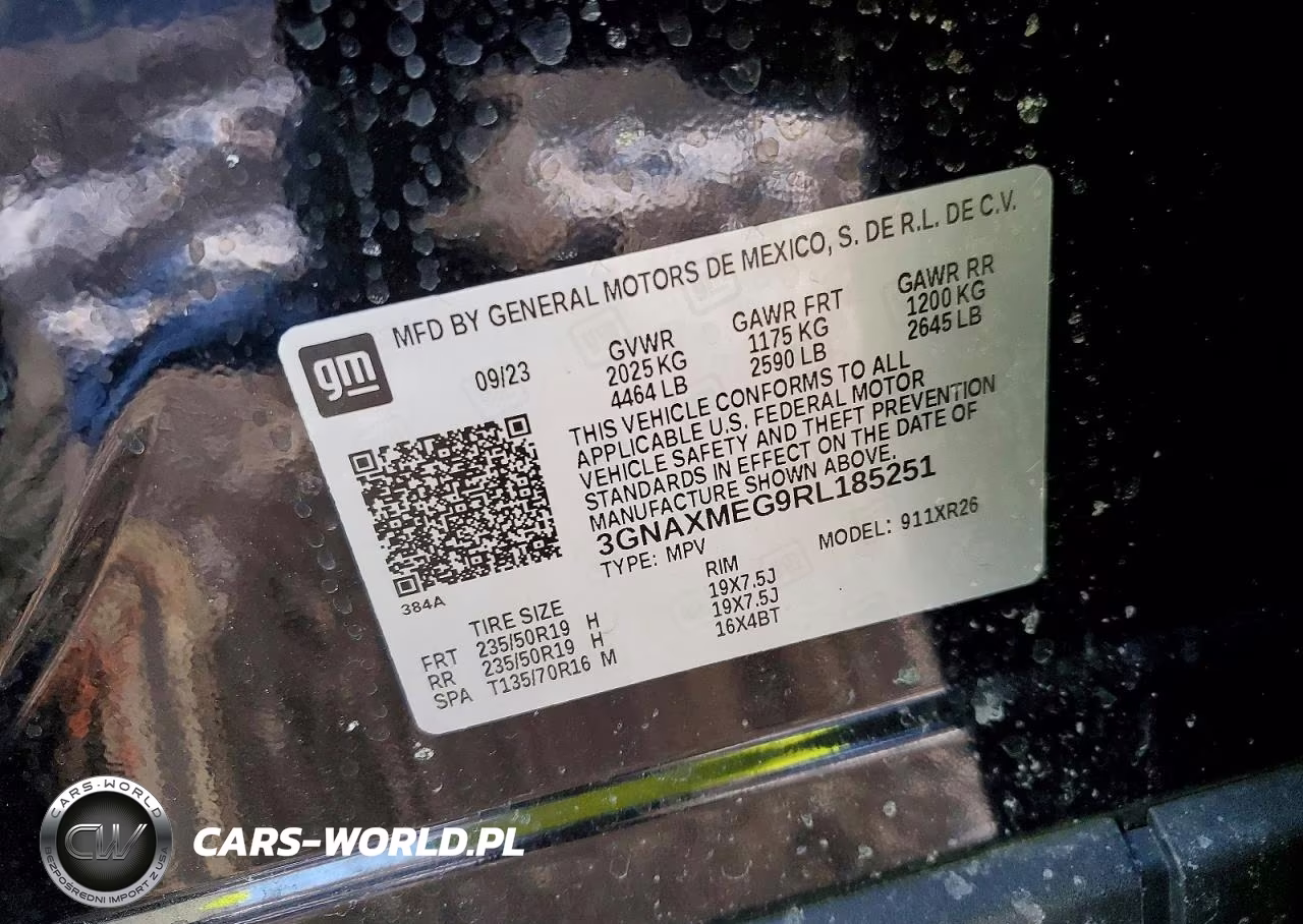 2024 Chevrolet Equinox Rs VIN:3GNAXMEG9RL185251 - 13