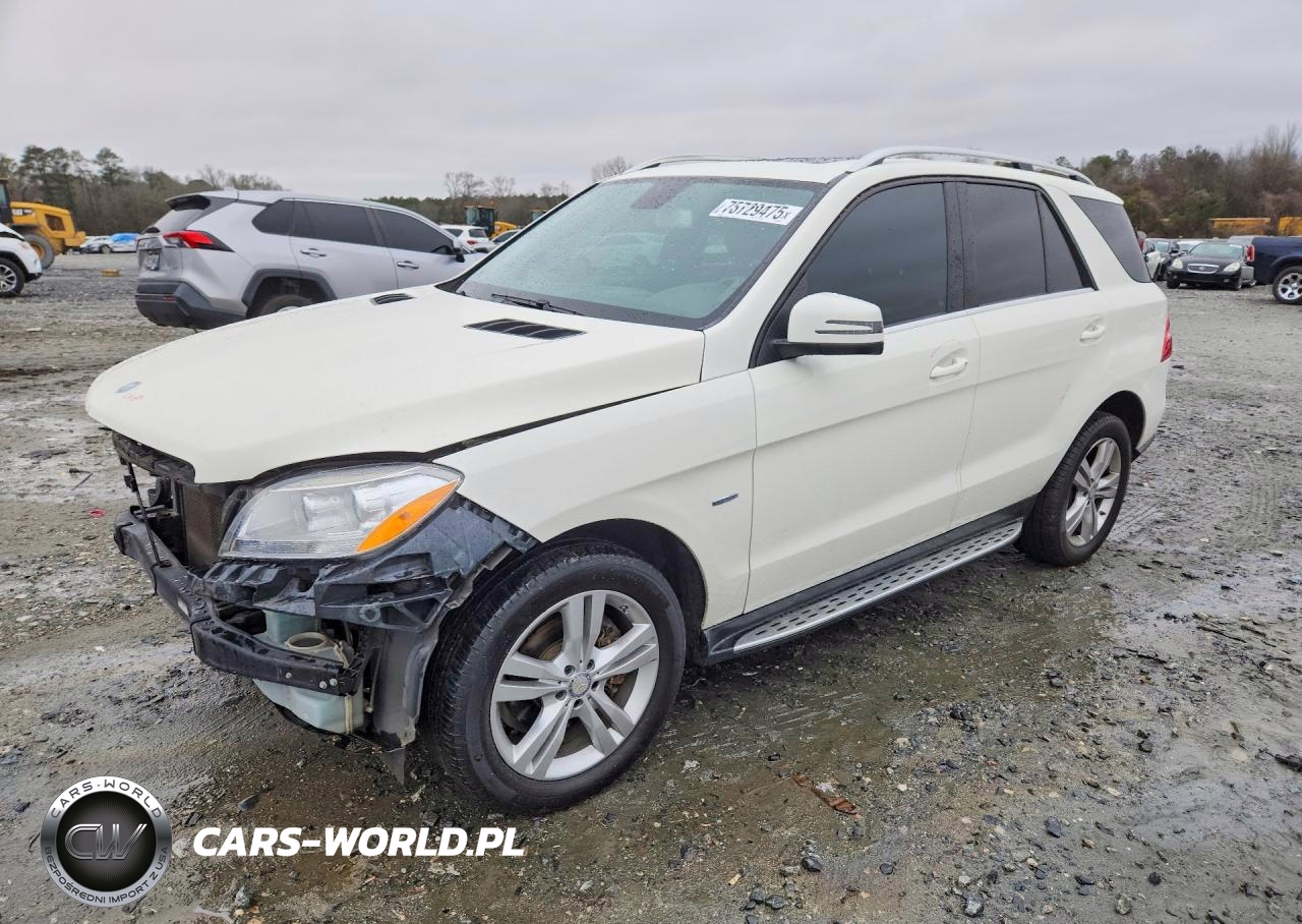 2012 Mercedes-Benz Ml 350 4Matic