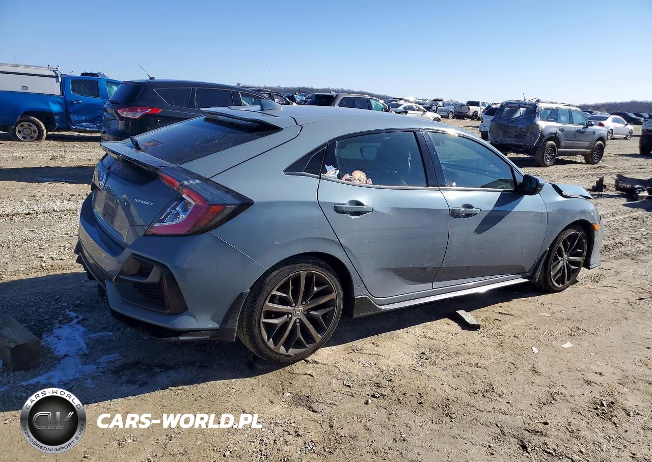 2021 Honda Civic Sport VIN:SHHFK7H42MU229998 - 3
