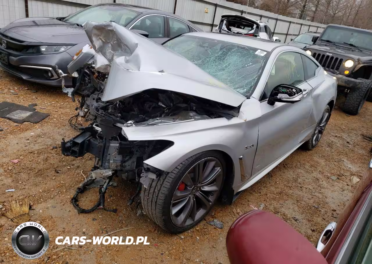 2018 Infiniti Q60 Red Sport 400